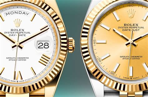 rolex datejust with day of week|oyster perpetual date vs datejust.